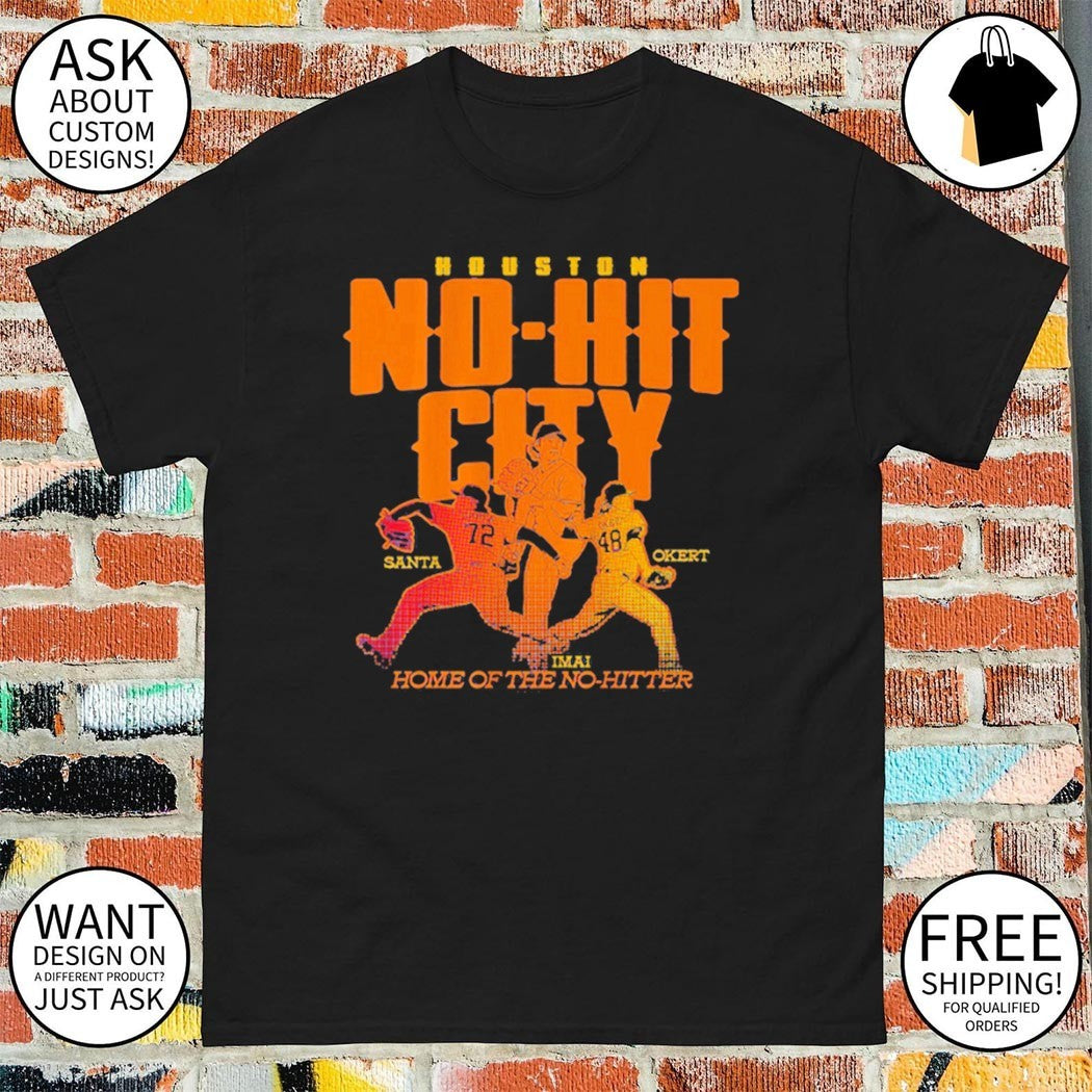 Tatsuya Imai Steven Okert Alimber Santa Houston No-No City Houston Astros baseball shirt
