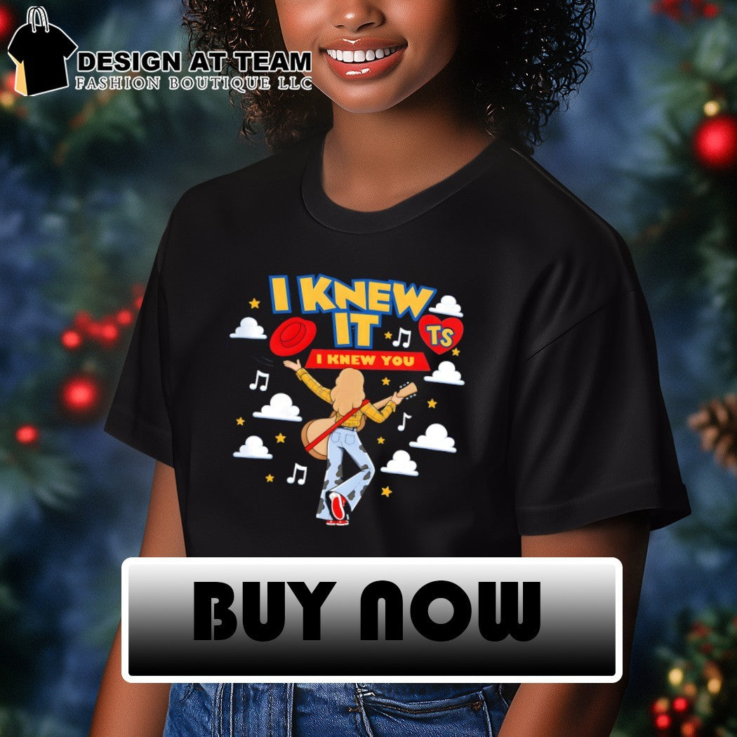 Taylor x Jessie country music singer cowboy I Knew It I Knew You TS heart shirt