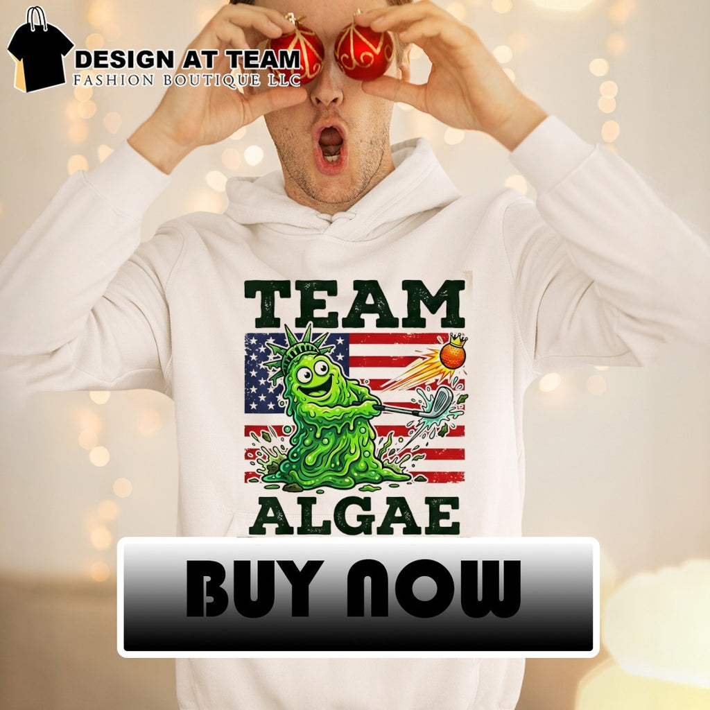 Team Algae Make Algae Great Again Reflecting Pond Patriotic American flag shirt