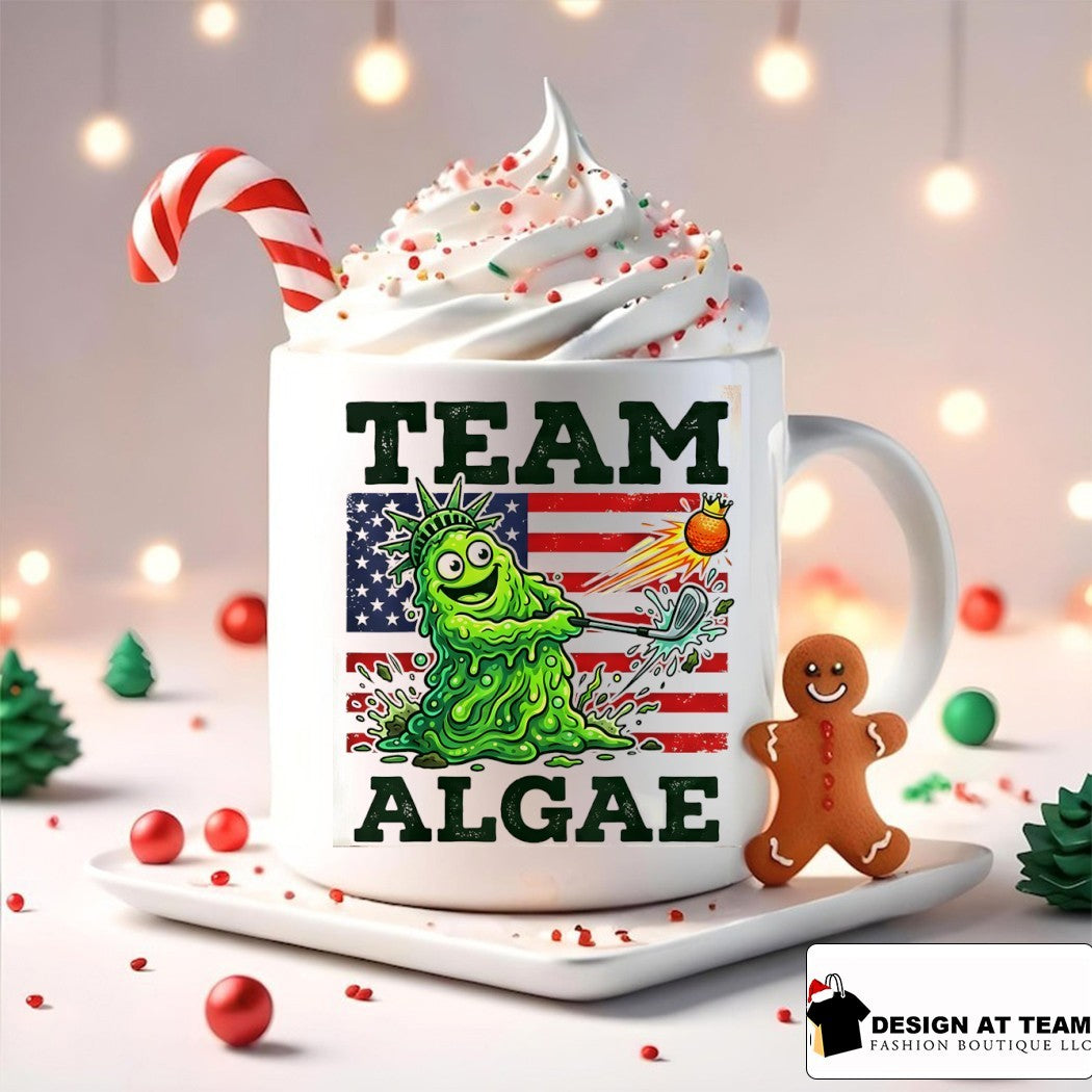 Team Algae Make Algae Great Again Reflecting Pond Patriotic American flag shirt
