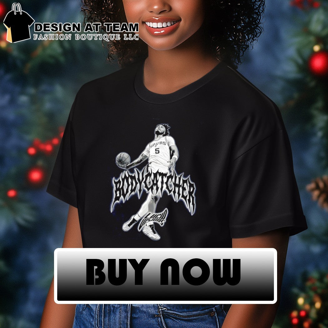 Terquavion Smith San Antonio Spurs Bodycatcher Lucid Visions basketball NBA 2026 shirt