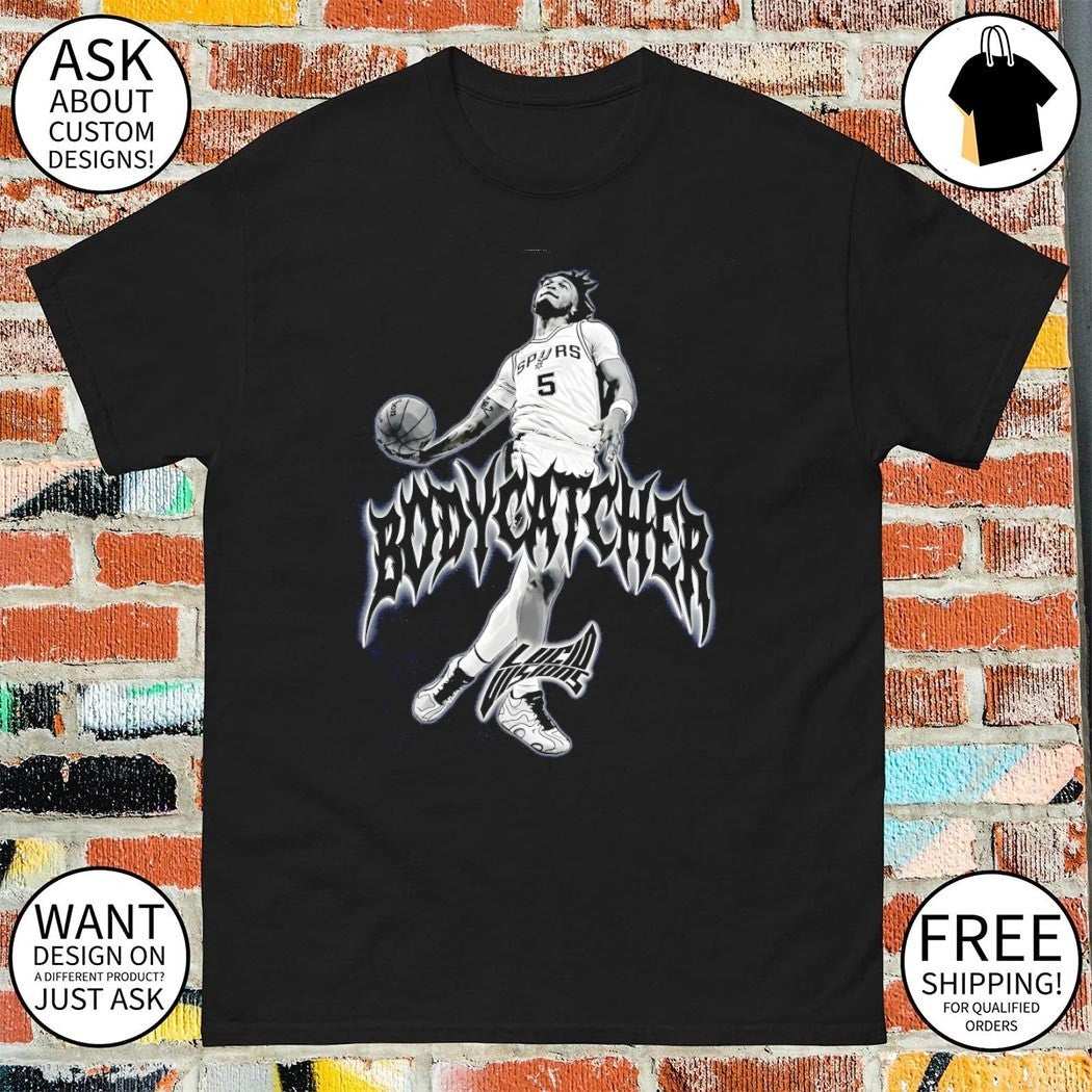 Terquavion Smith San Antonio Spurs Bodycatcher Lucid Visions basketball NBA 2026 shirt