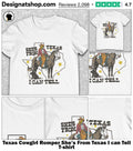 Texas Cowgirl Romper She’s From Texas I can Tell shirt
