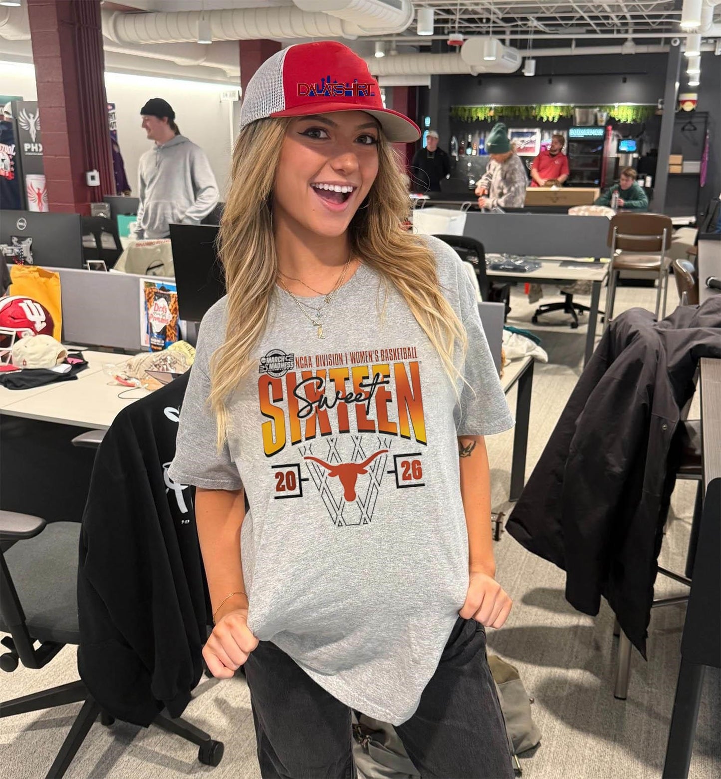 Texas Longhorns 2026 NCAA Women’s Basketball Tournament March Madness Sweet 16 shirt