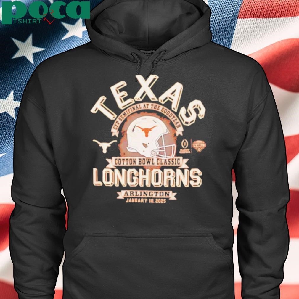Texas Longhorns CFP at the Goodyear Cotton Bowl January 10 2025 shirt