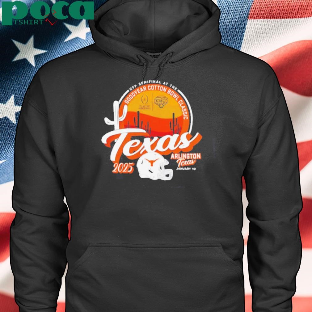 Texas Longhorns College Football Playoff 2025 Goodyear Cotton Bowl Classic vintage shirt