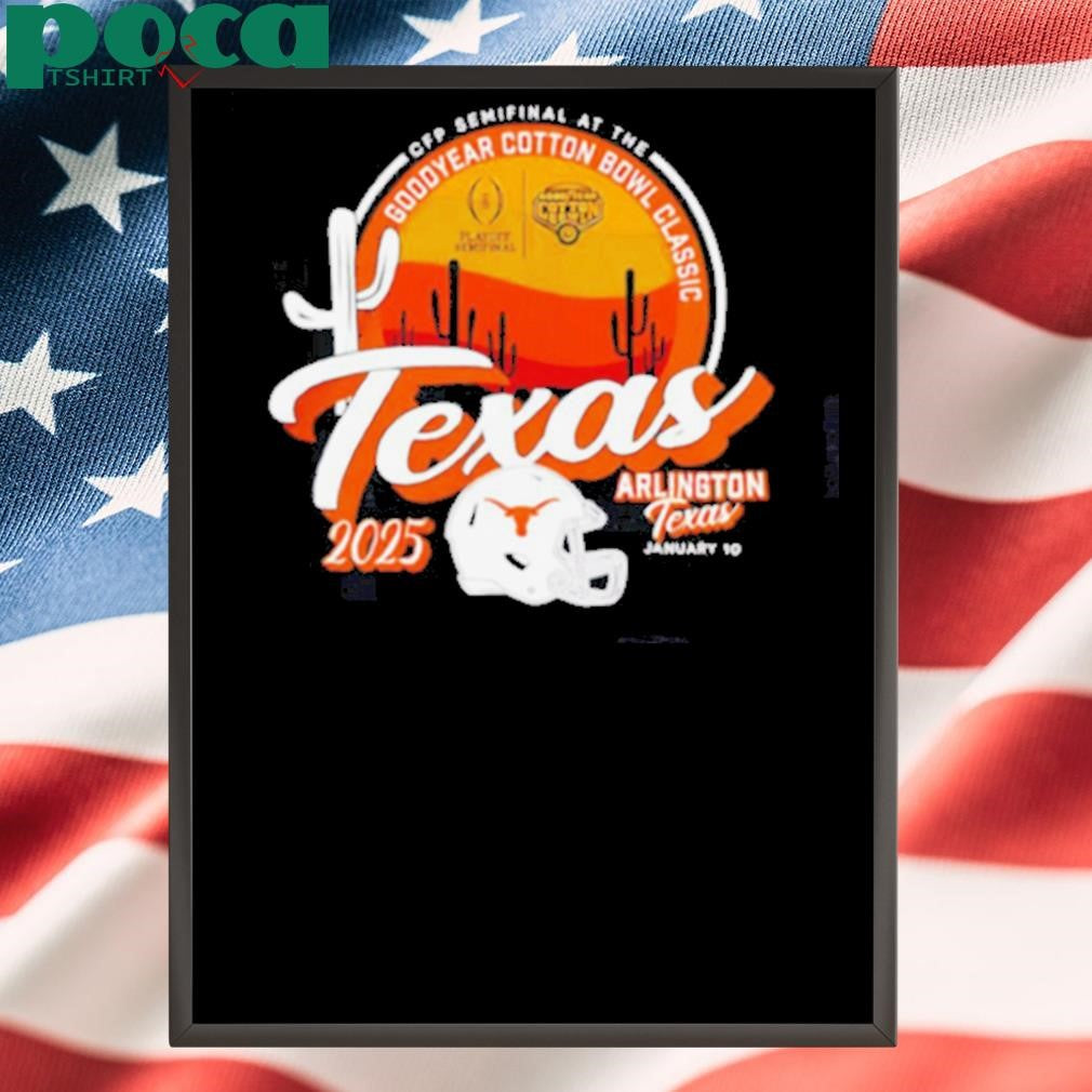 Texas Longhorns College Football Playoff 2025 Goodyear Cotton Bowl Classic vintage shirt