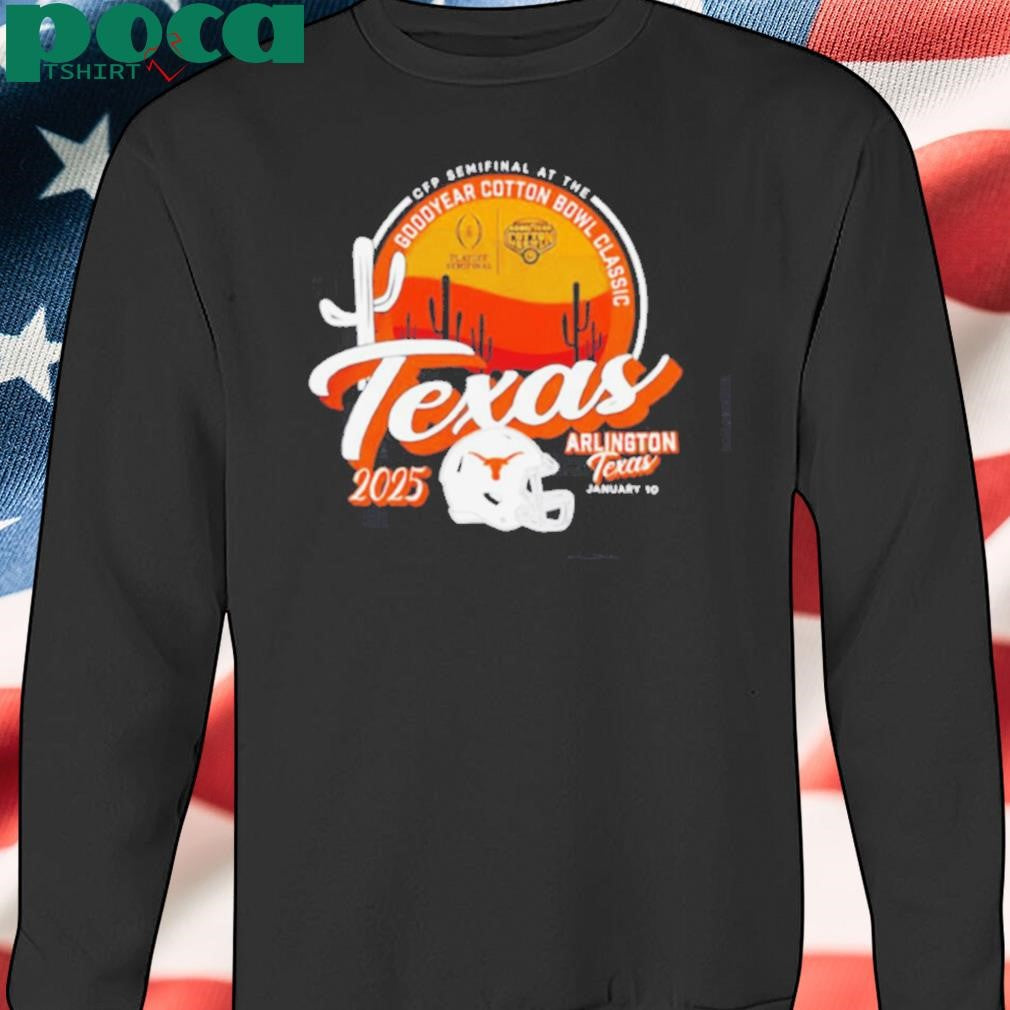 Texas Longhorns College Football Playoff 2025 Goodyear Cotton Bowl Classic vintage shirt
