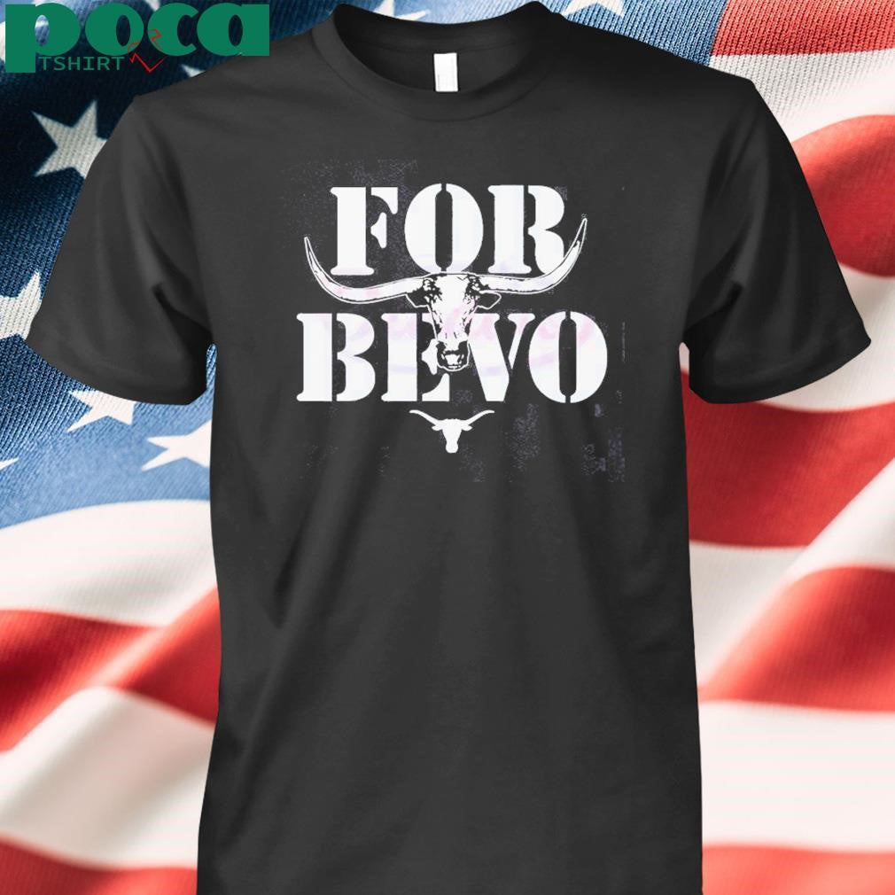 Texas Longhorns For Bevo Vintage Logo Shirt