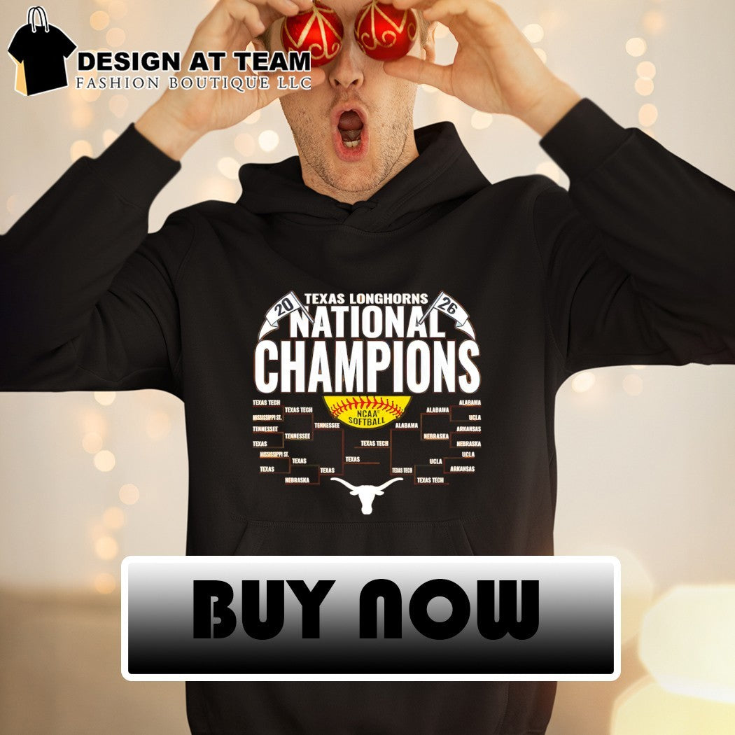 Texas Longhorns NCAA Softball Women’s College World Series National Champions Bracket 2026 shirt