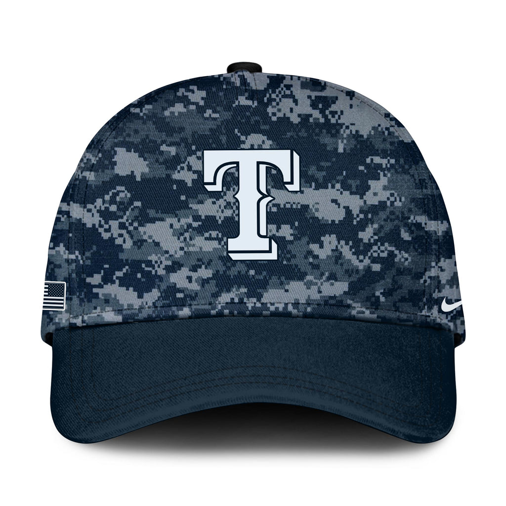 Texas Rangers Navy Military Appreciation Night Jersey