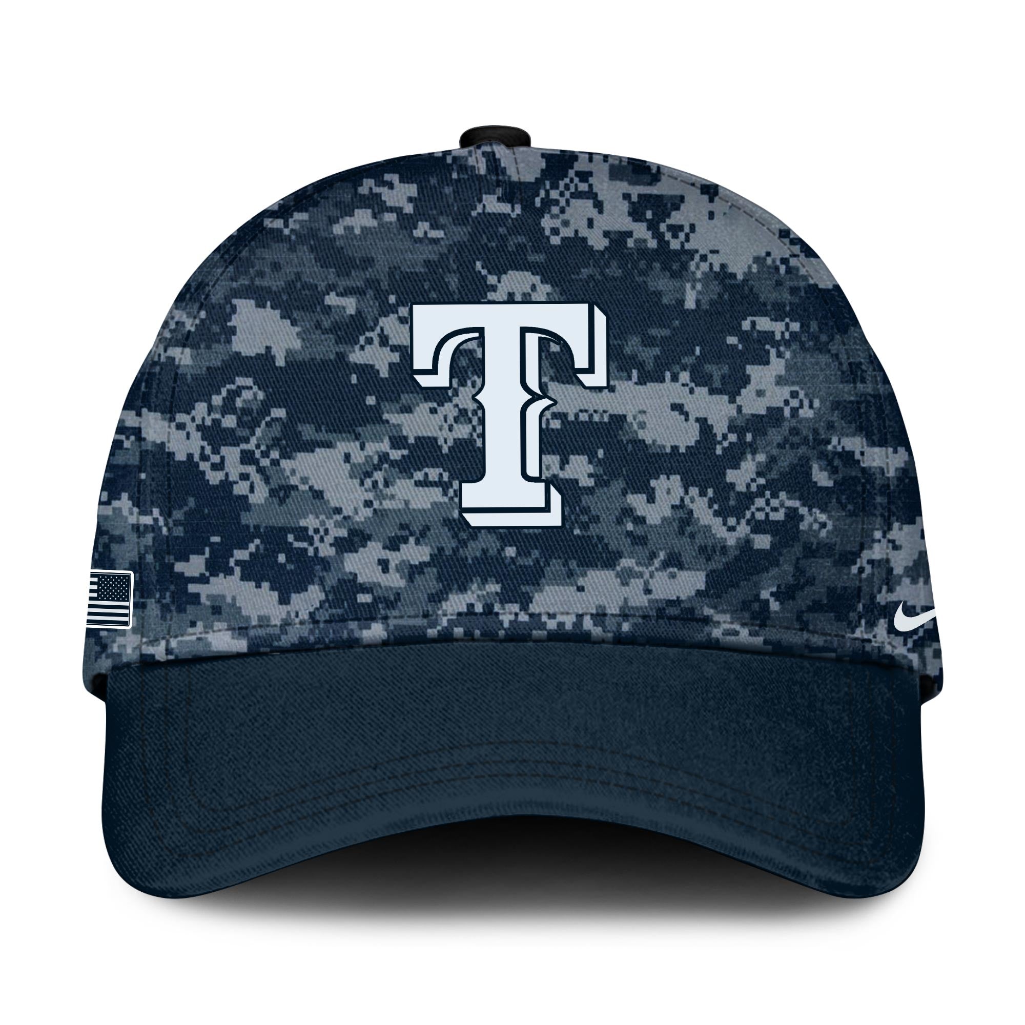 Texas Rangers Navy Military Appreciation Night Jersey