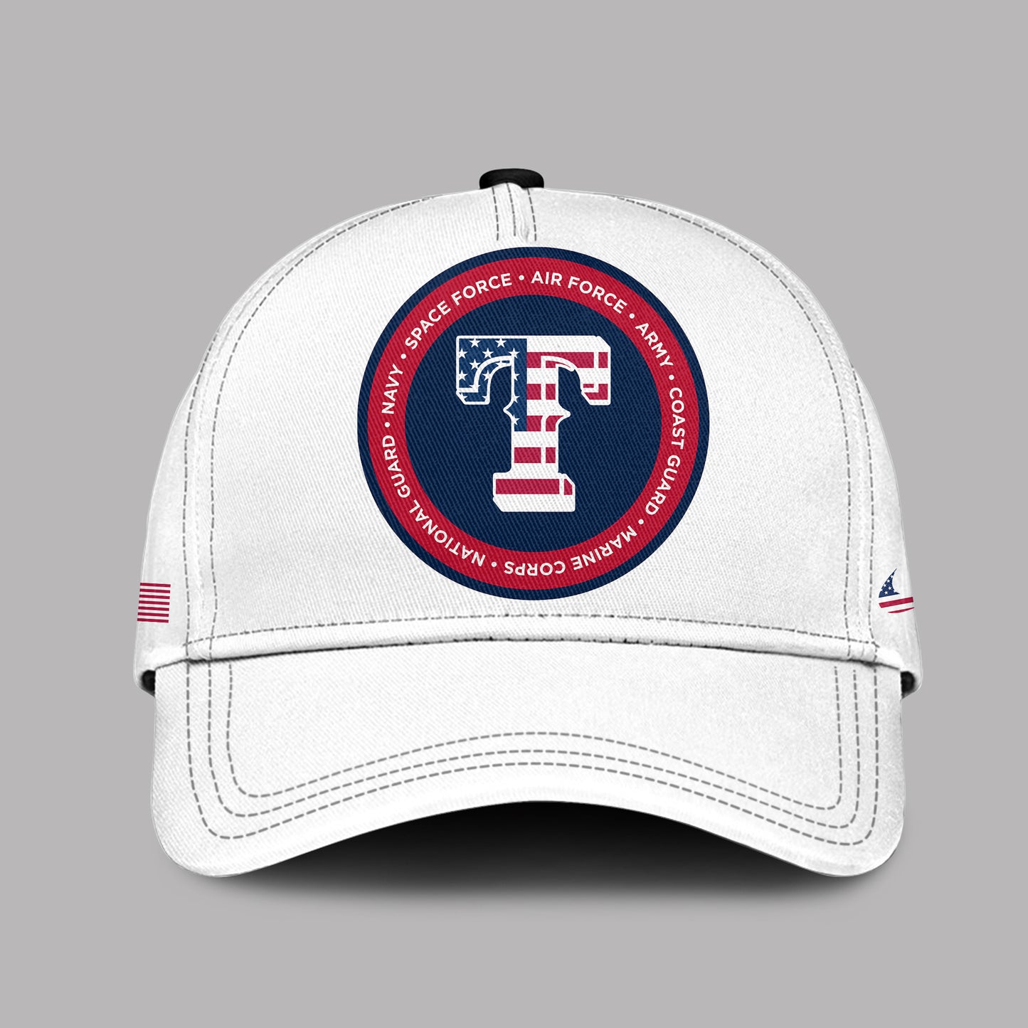 Texas Rangers MLB The 4th Of July Military Jersey