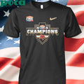 Texas State Bobcats 2025 First Responder Bowl Champions Celebrating T-Shirt