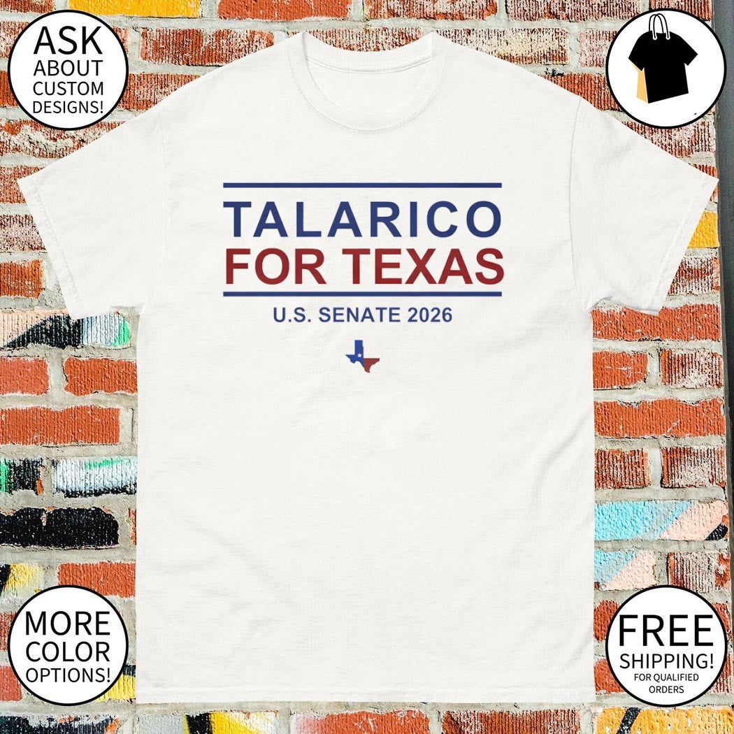 Texas State Representative James Talarico for Texas U.S. Senate 2026 campaign shirt