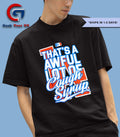 That’s a awful lot of cough syrup Los Angeles Dodgers shirt