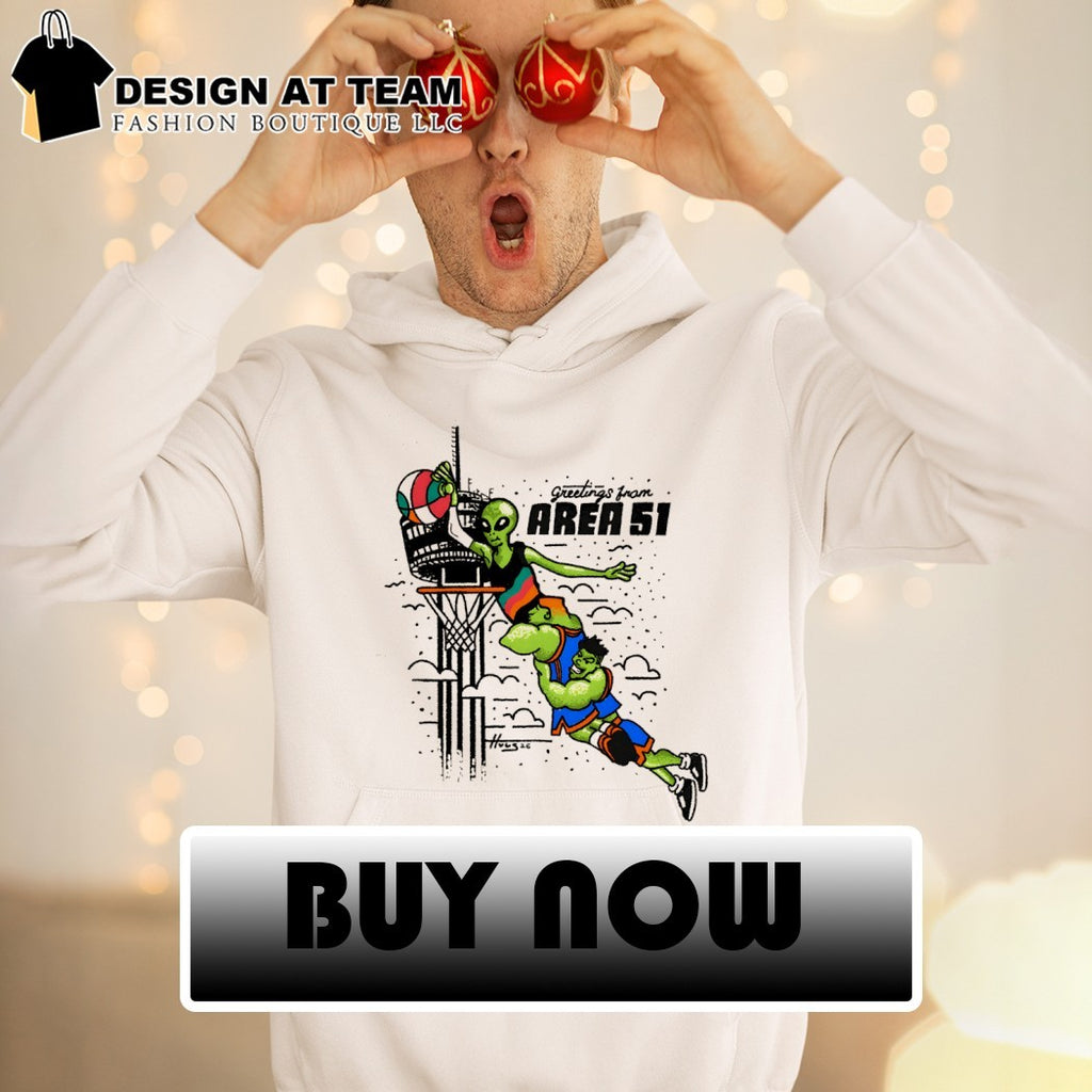 The Alien Victor Wembanyama San Antonio Spurs Greetings from Area 51 cartoon 2026 shirt
