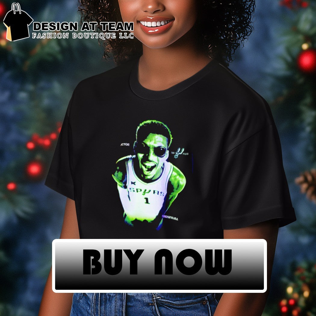 The Alien Victor Wembanyama Spurs The X Files shirt