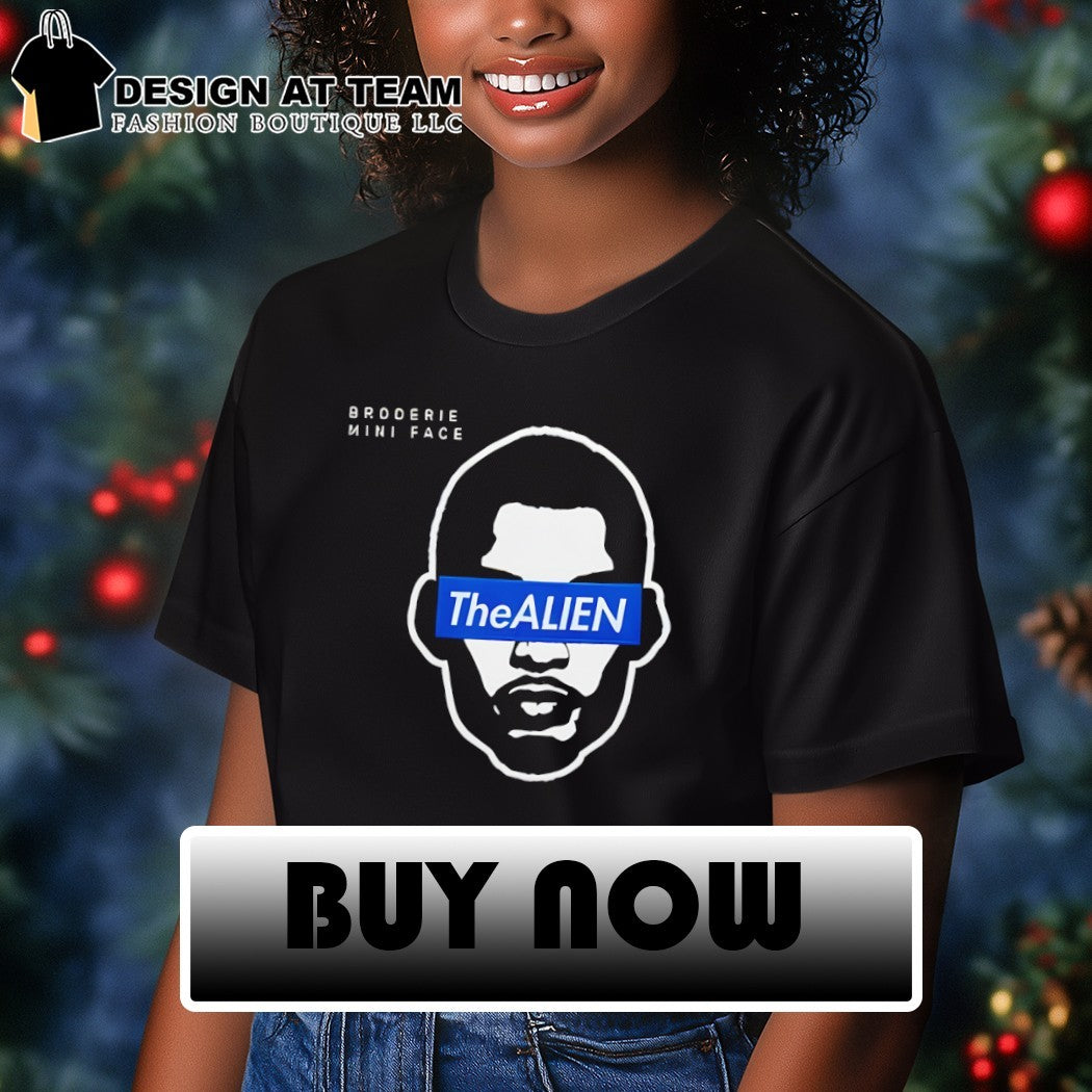 The Alien Victor Wembanyama big face San Antonio Spurs Basketball Playoffs 2026 shirt