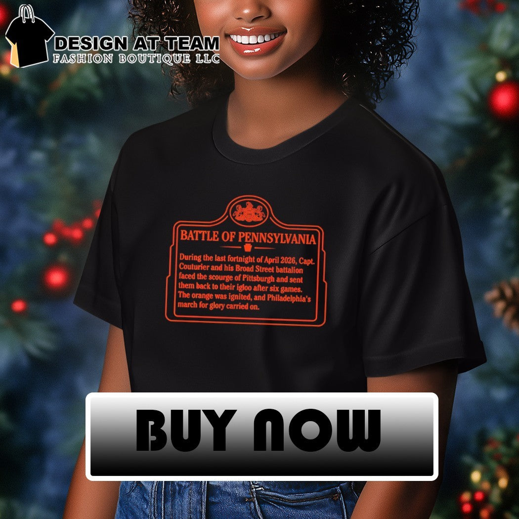 The Battle of Pennsylvania Philadelphia Flyers Hockey NHL shirt