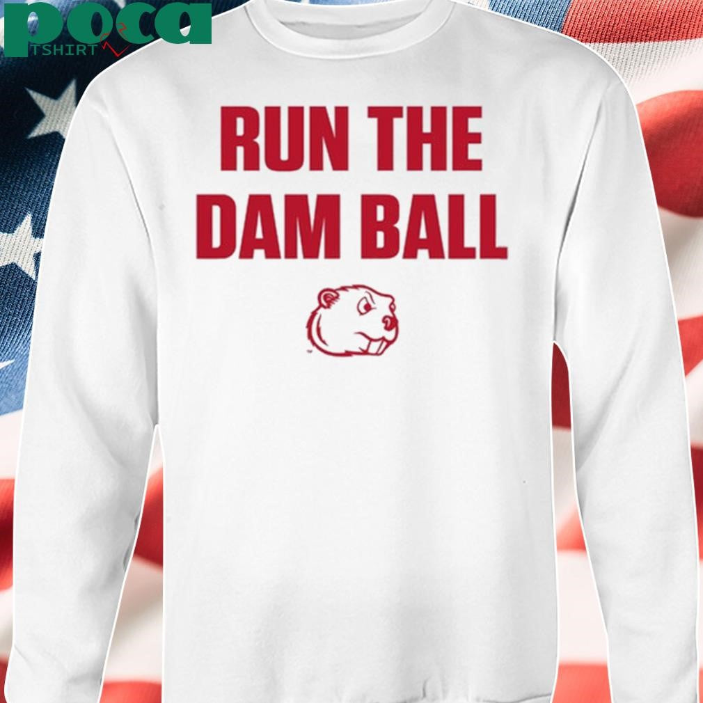 The Beaver Run The Dam Ball Minot State Shirt