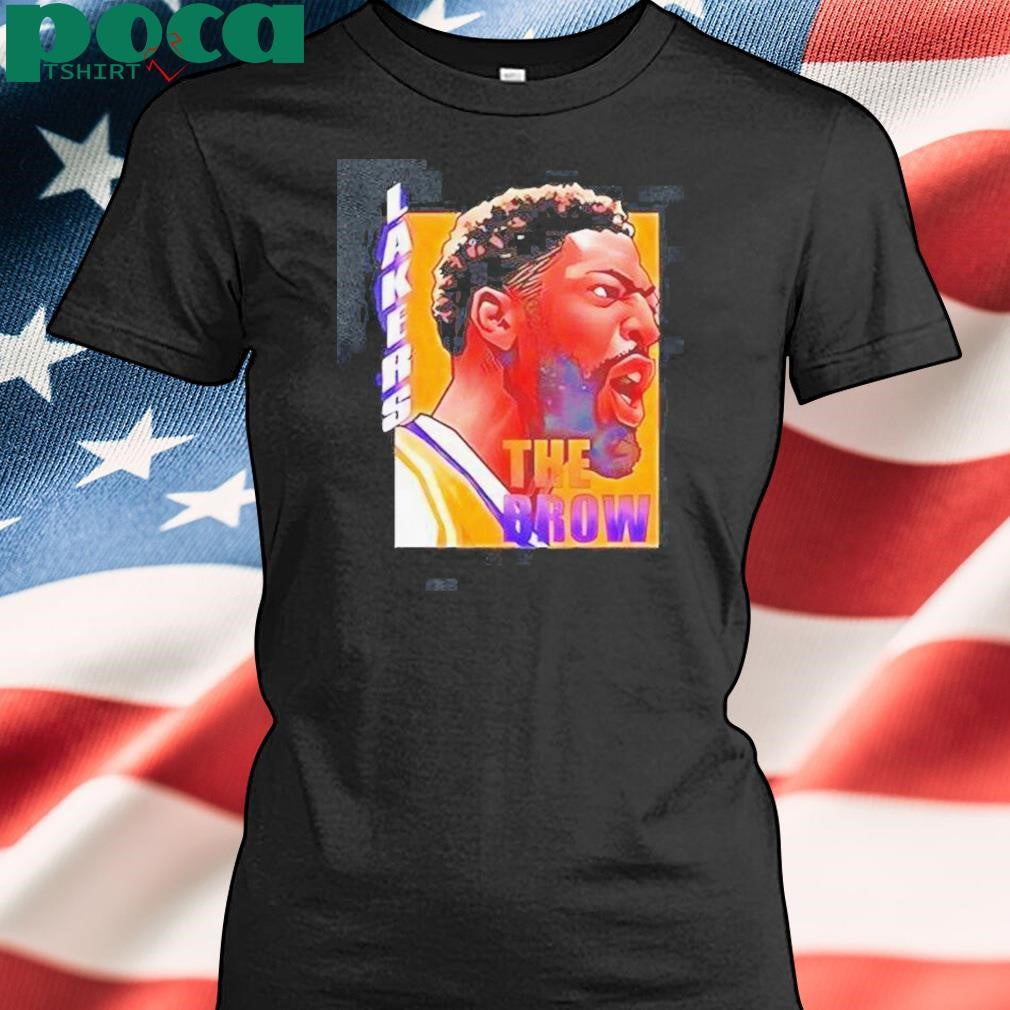 The Brow Anthony Davis Los Angeles Lakers Portraishirt