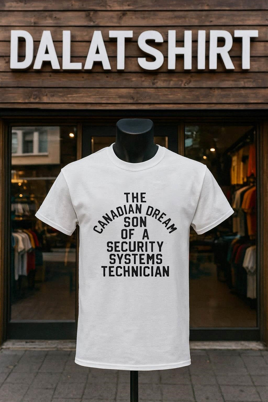 The Canadian Dream Of A Security Systems Technician Kevin Owens shirt
