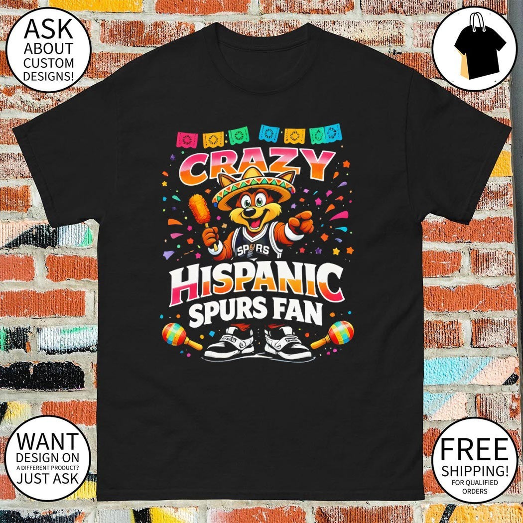 The Coyote Crazy Hispanic Spurs Fan Basketball Mexico Game Day 2026 shirt