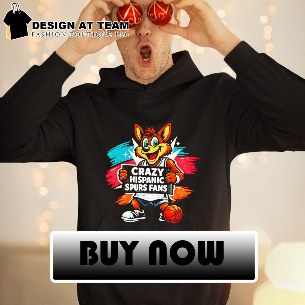 The Coyote Crazy Hispanic Spurs Fans Basketball Game Day 2026 shirt