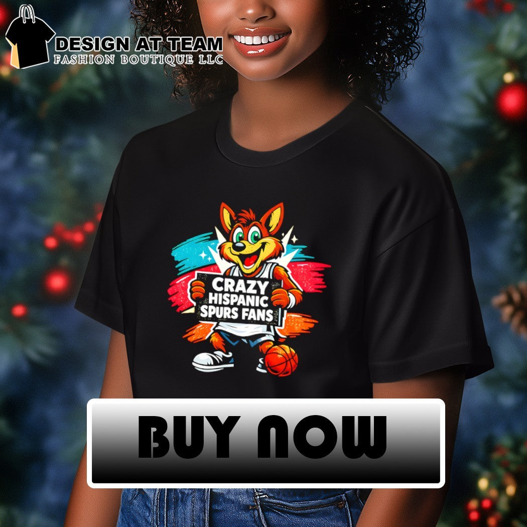 The Coyote Crazy Hispanic Spurs Fans Basketball Game Day 2026 shirt