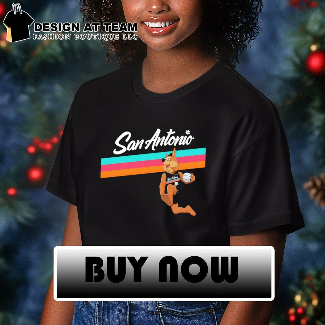 The Coyote Player San Antonio Spurs Basketball NBA 2026 shirt
