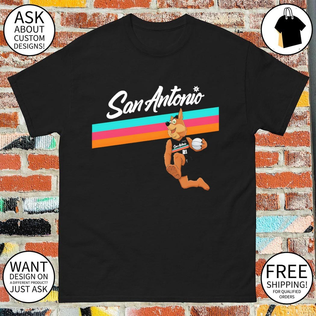 The Coyote Player San Antonio Spurs Basketball NBA 2026 shirt