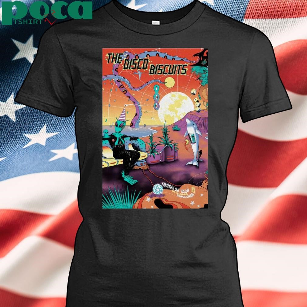 The Disco Biscuits Dec 28 2024 Silver Spring MD Poster shirt