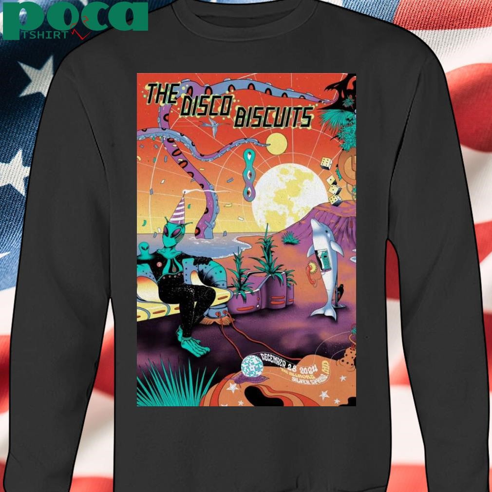 The Disco Biscuits Dec 28 2024 Silver Spring MD Poster shirt