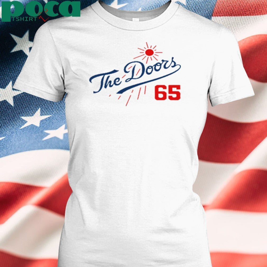 The Doors Summer Baseball 65 Los Angeles Dodgers shirt
