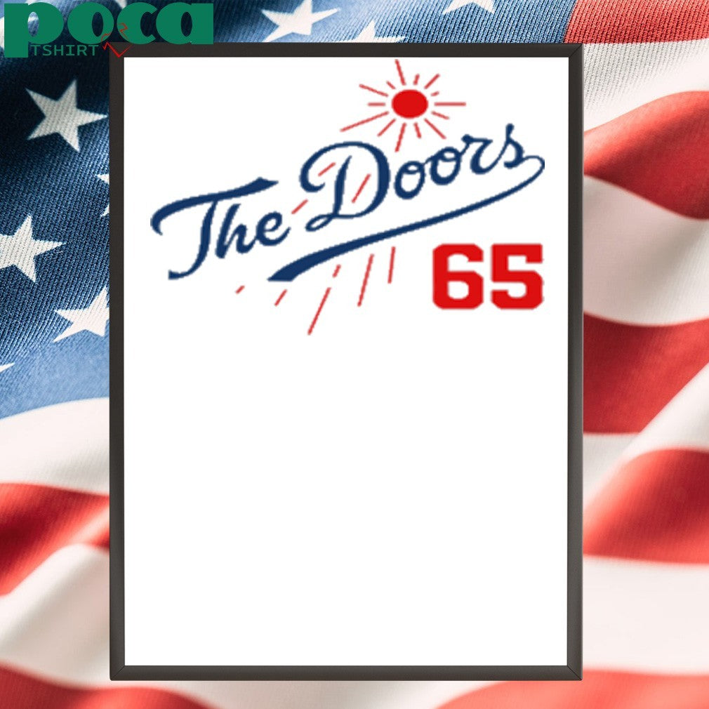The Doors Summer Baseball 65 Los Angeles Dodgers shirt