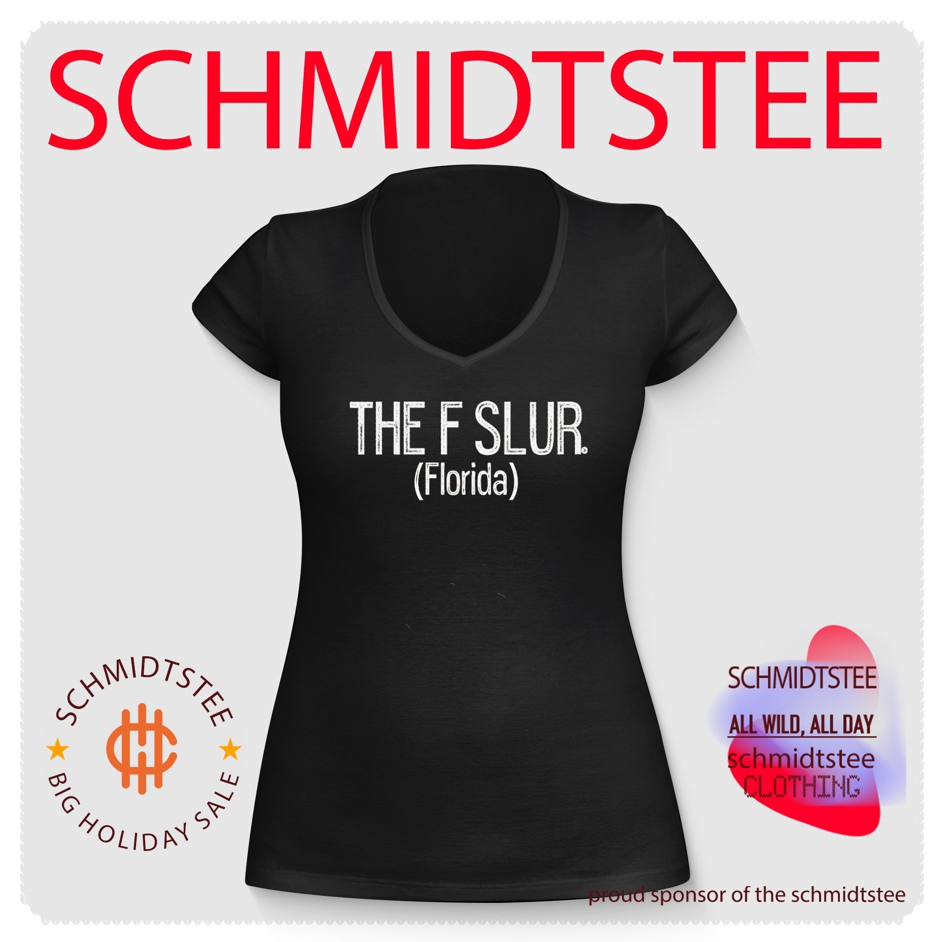 The F Slur Florida satire state humor shirt