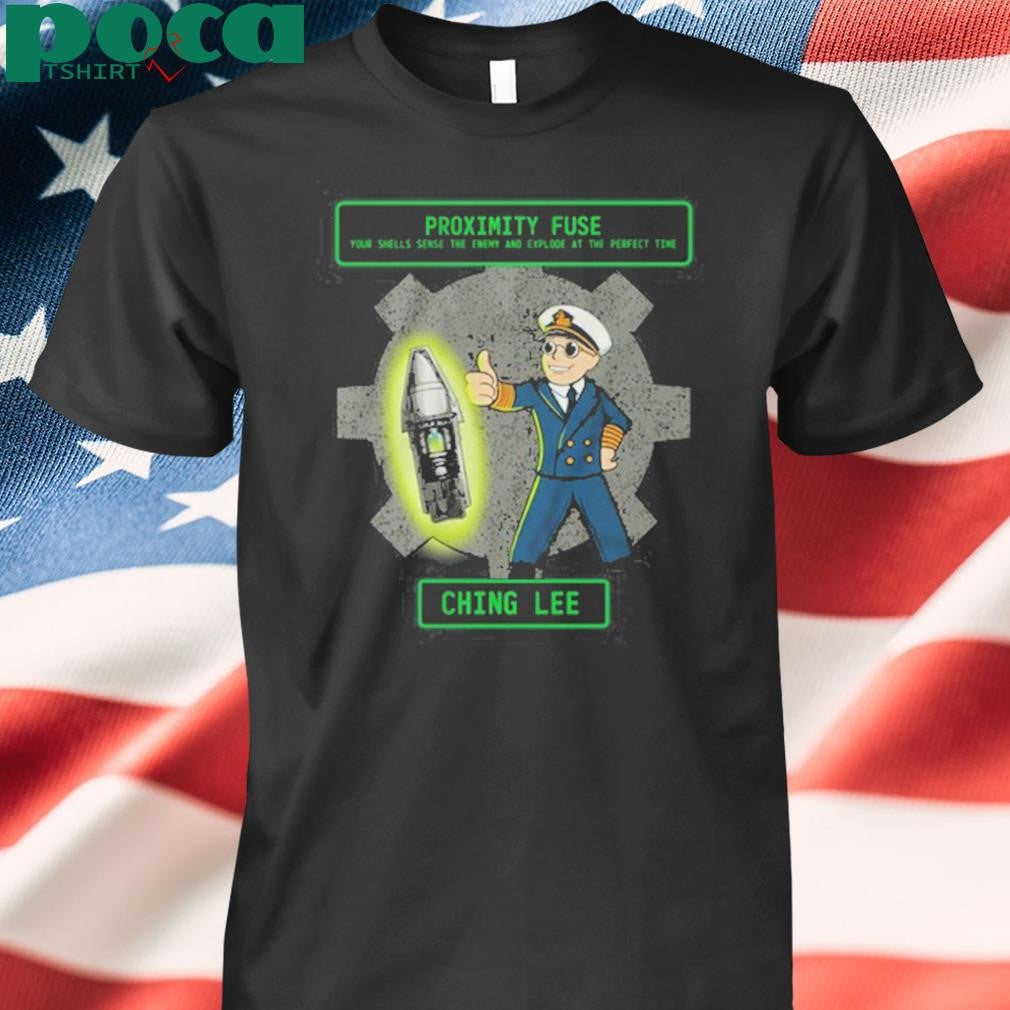 The Fat Electrician Proximity Fuse Ching Lee T-Shirt