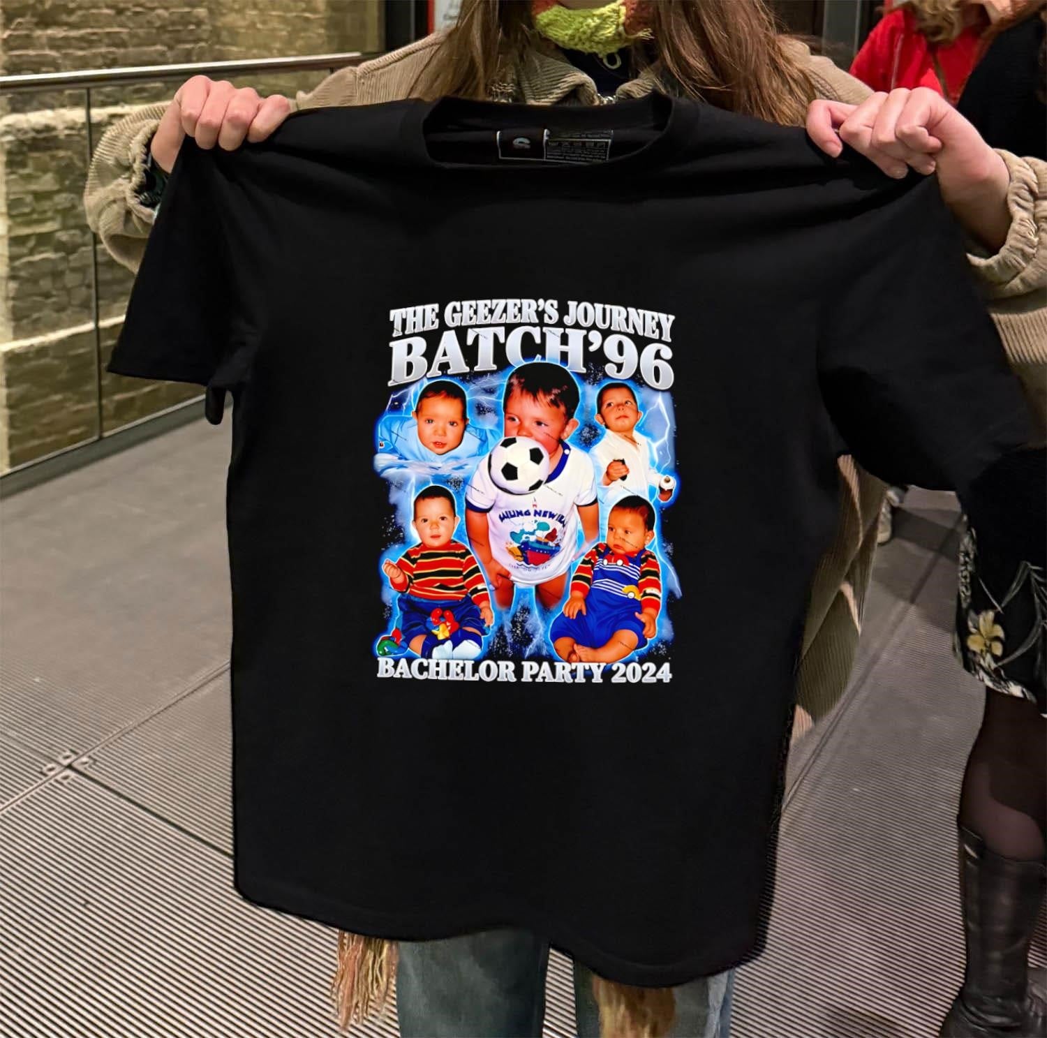 The Geezer’s Journey Batch ’96 Bachelor Party shirt