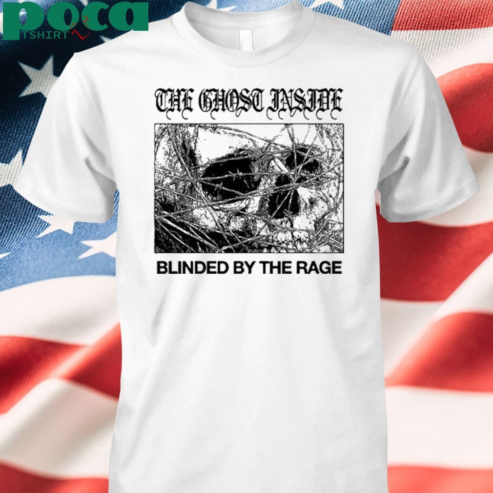 The Ghost Inside Blinded By The Rage Open Your Eyes Open Your Mind T-shirt