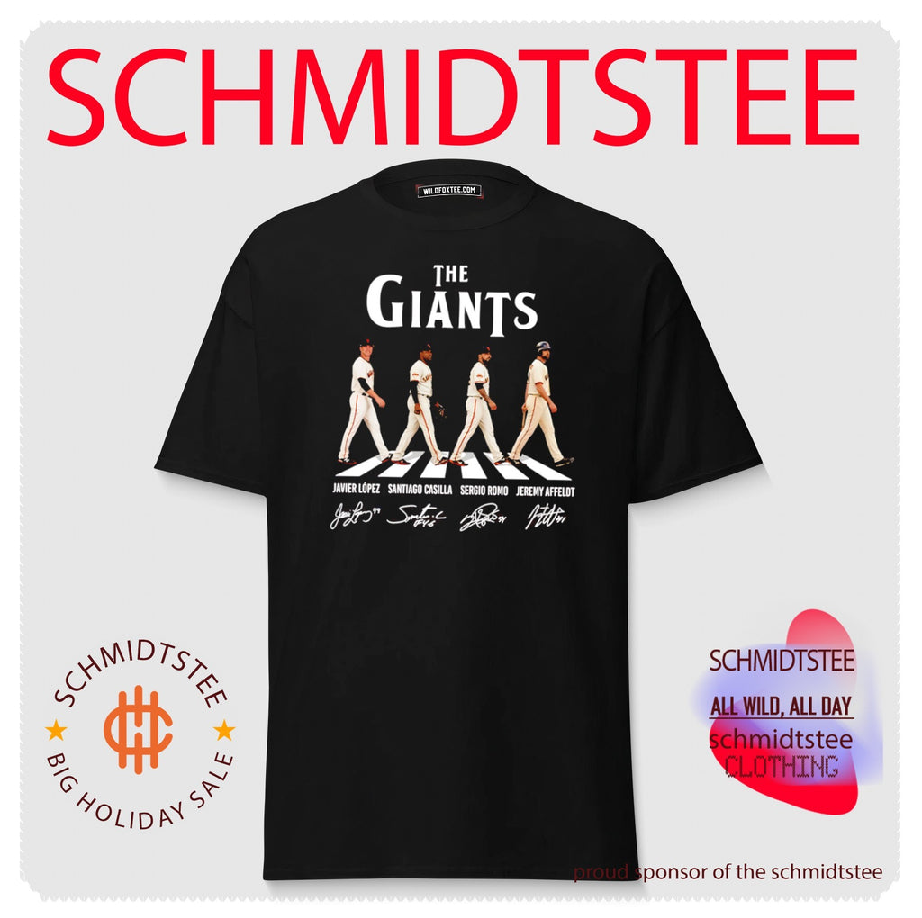 The Giants – Javier López Santiago Casilla Sergio Romo and Jeremy Affeldt shirt
