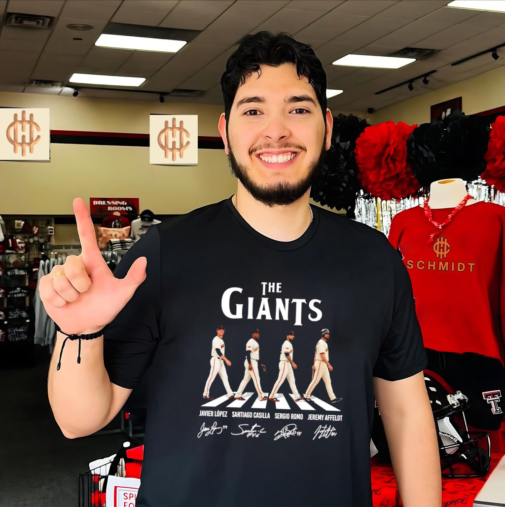 The Giants – Javier López Santiago Casilla Sergio Romo and Jeremy Affeldt shirt