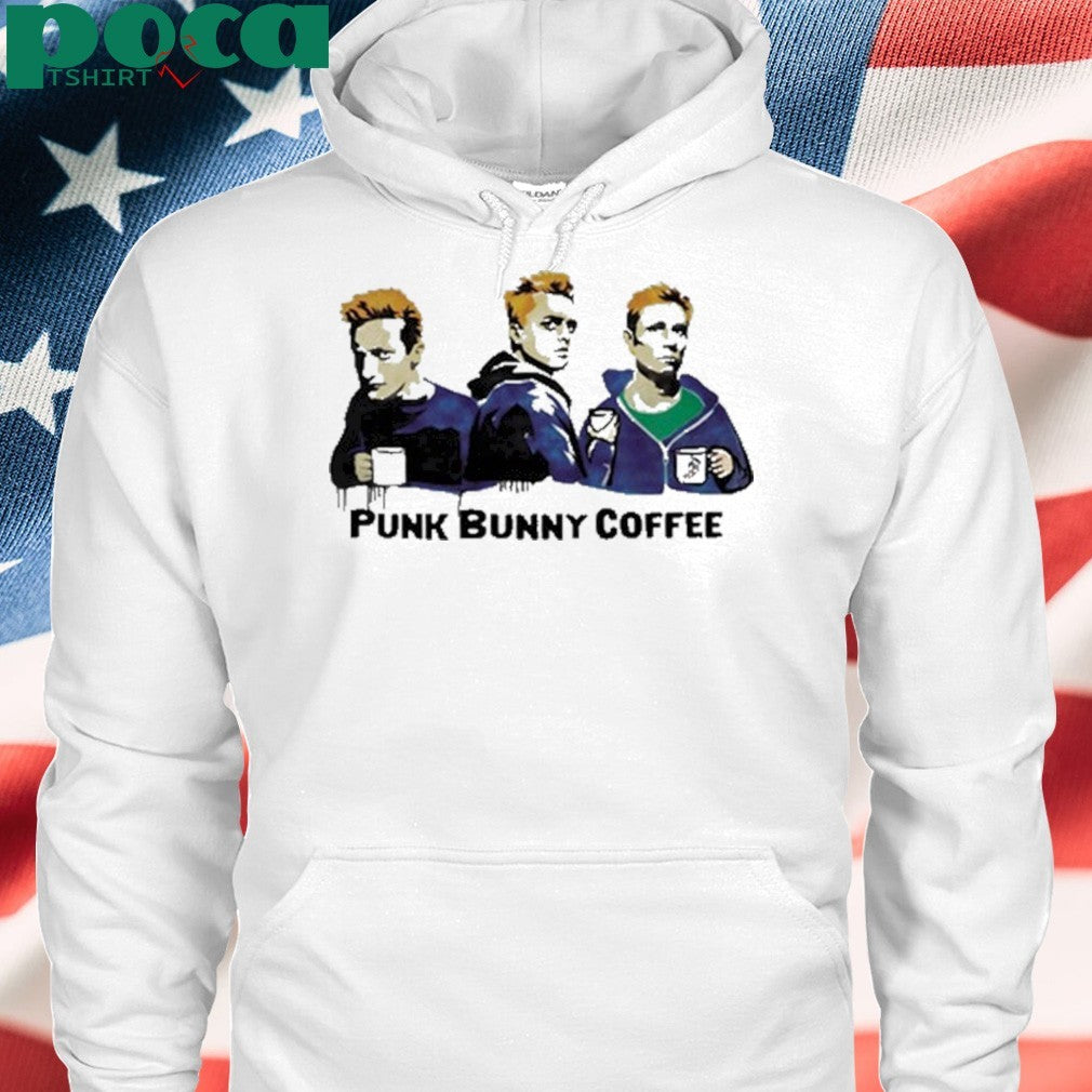 The Graffiti Punk Bunny Coffee Shirt