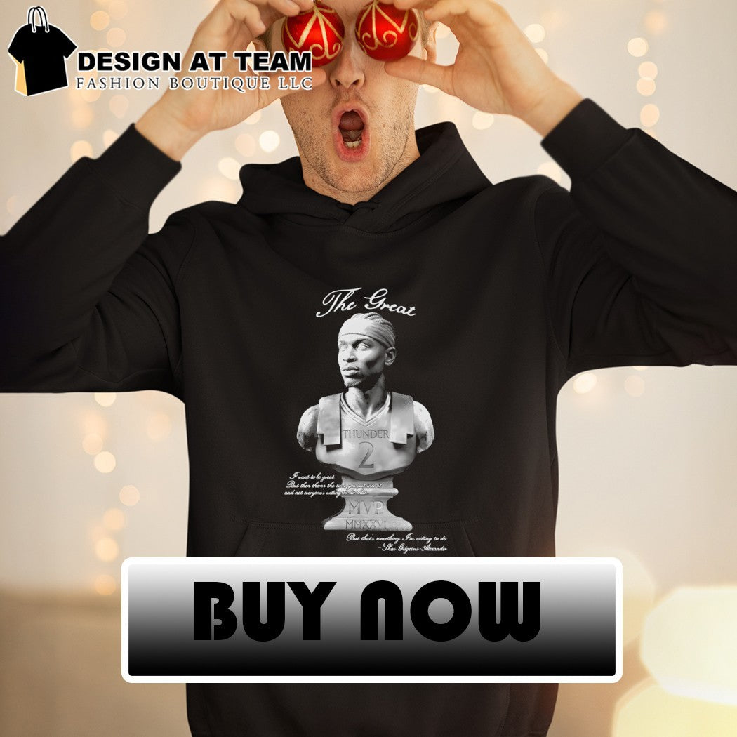 The Great Shai Gilgeous-Alexander sculpture MVP Oklahoma City Thunder Basketball 2026 shirt