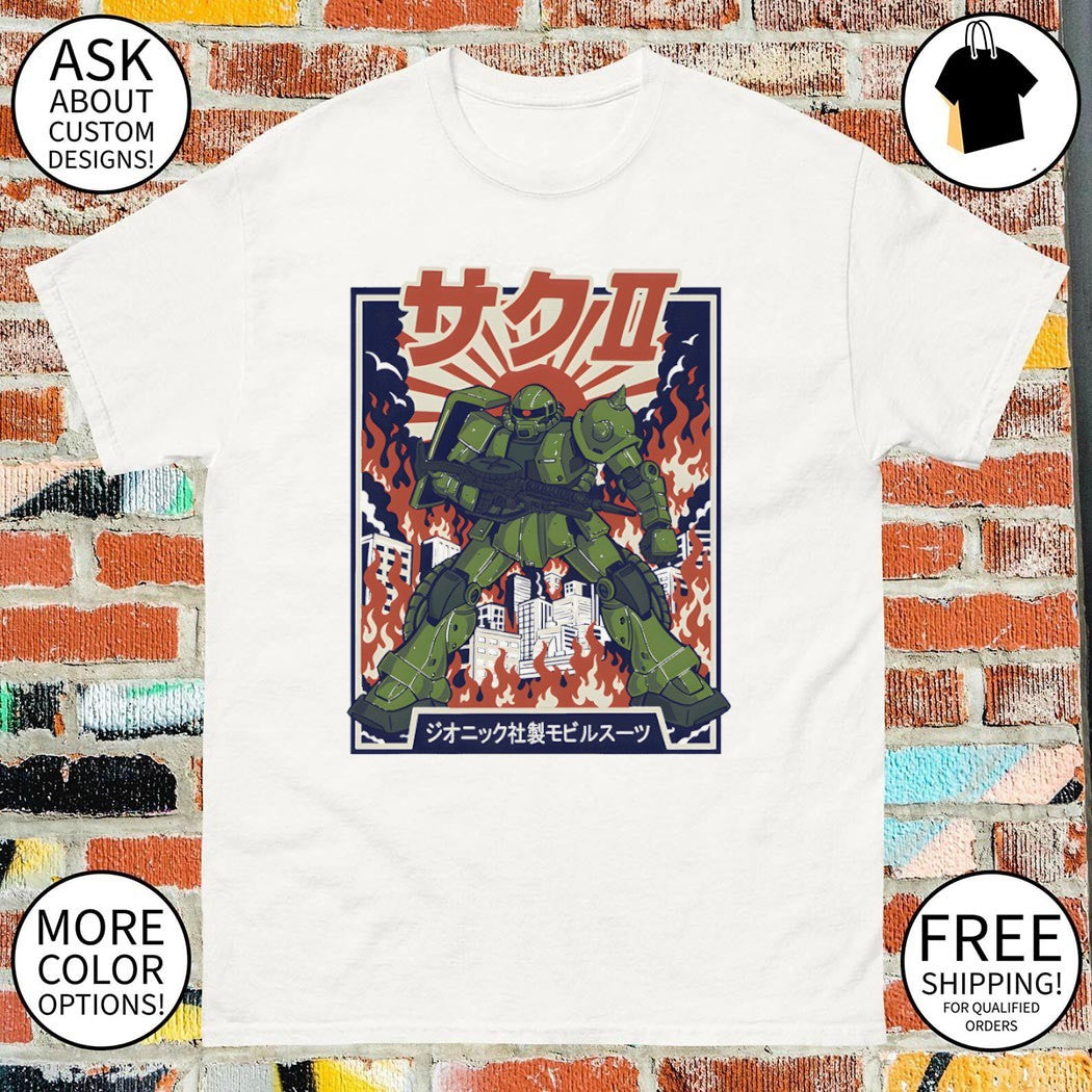 The Green Grunt MS-06 Zaku II shirt