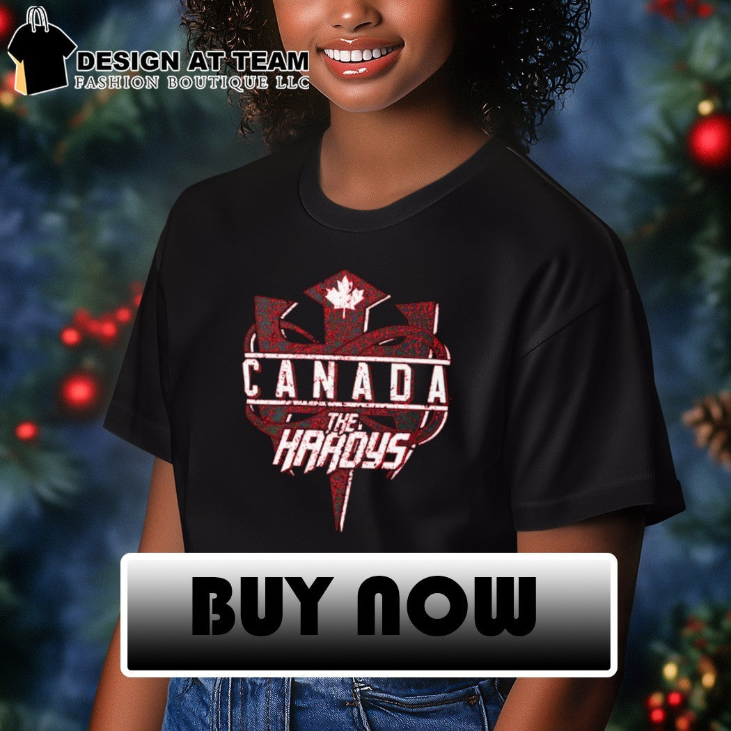 The Hardys Canada Infinity logo shirt