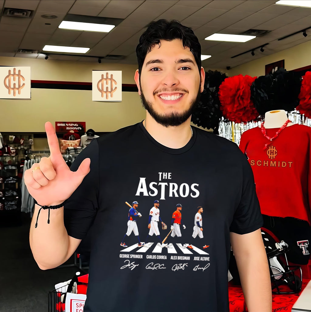 The Houston Astros George Springer Carlos Correa Alex Bregman Jose Altuve shirt
