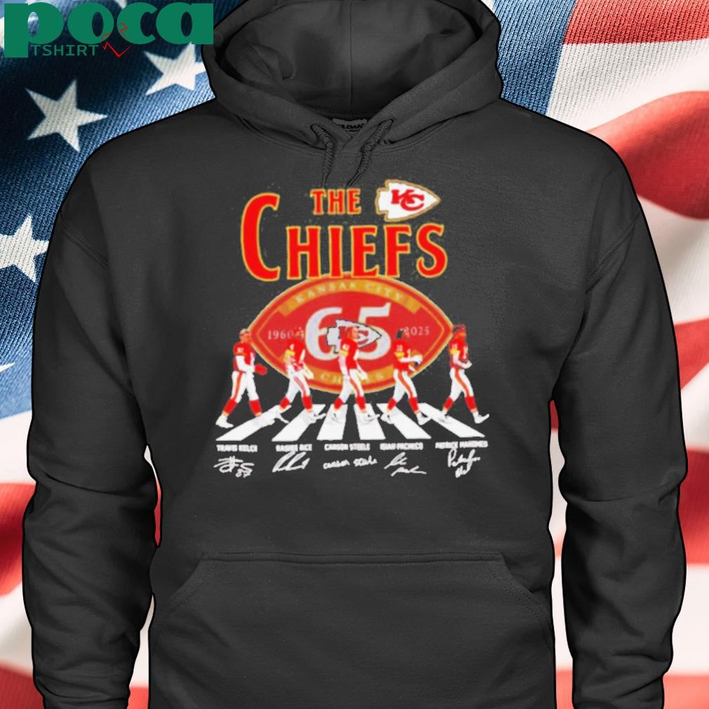 The KC Chiefs 65 years 1965 2025 team players shirt
