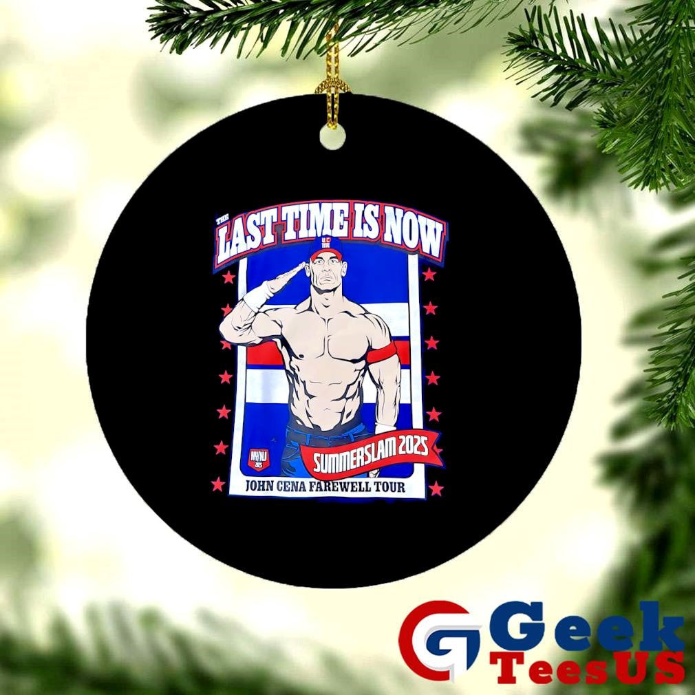 The Last Time is Now John Cena Farewell Tour SummerSlam 2025 shirt