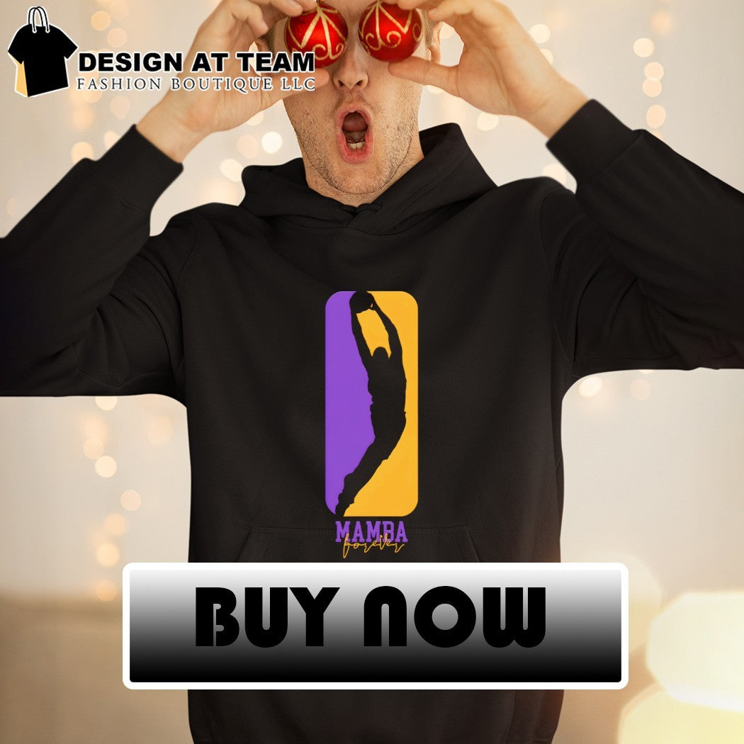 The Mamba Forever Los Angeles Lakers NBA parody logo shirt